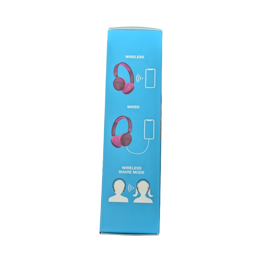 BbO JLab JBuddies Bluetooth Wireless ANC Kids' Headphones‎ - Purple/Pink - Picture 3 of 4